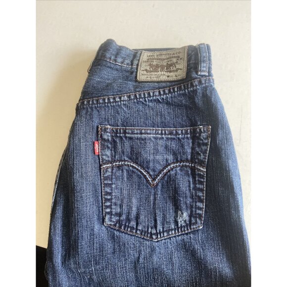 Levi Andy Warhol  Lot LV002 61 Of 600 Men 30X31 Selvedge Grunge Jeans Rare 501 - Picture 4 of 11